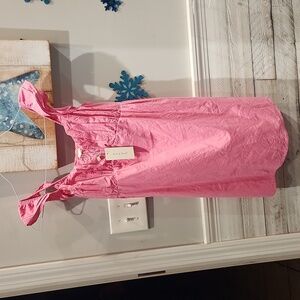 NWT Sim & Sam Girls sz S Sleeveless Dress 100% cotton